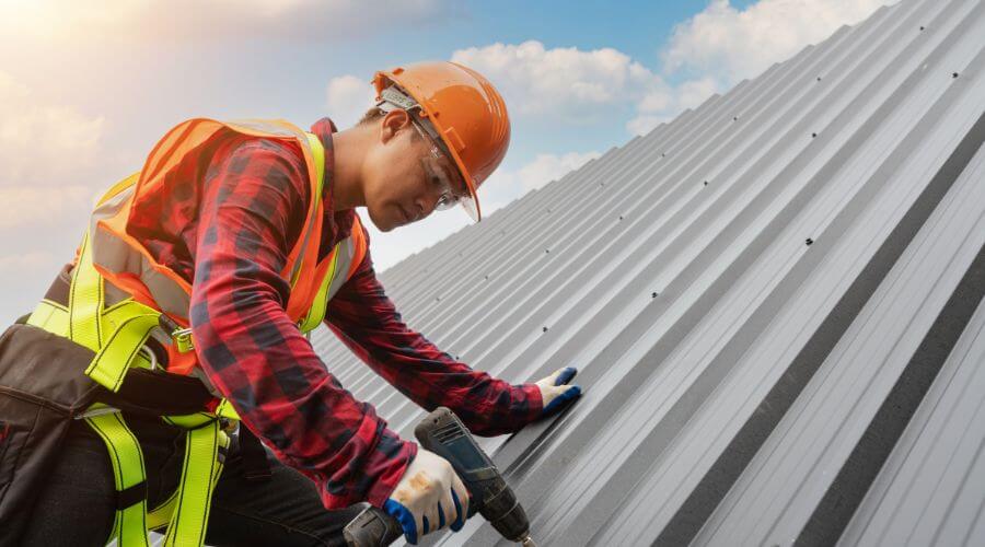 Professional gutter cleaning in Rochert, MN